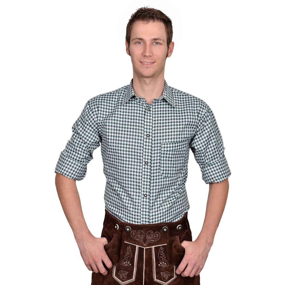 Lederhosen Lover's Shirt Vintage Style