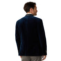 Navy Velvet Trachten Jacket Austrian Wool Jacket