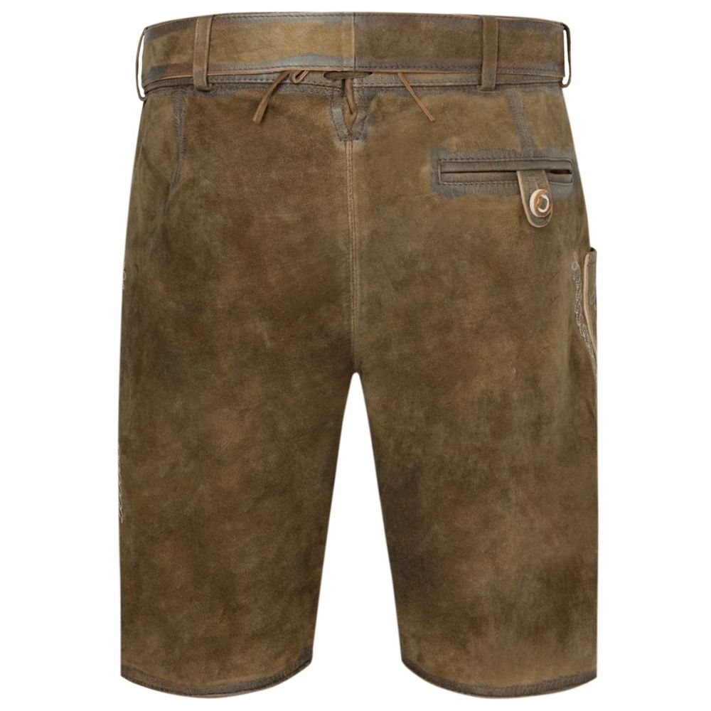 Trachten Short Lederhosen Brown